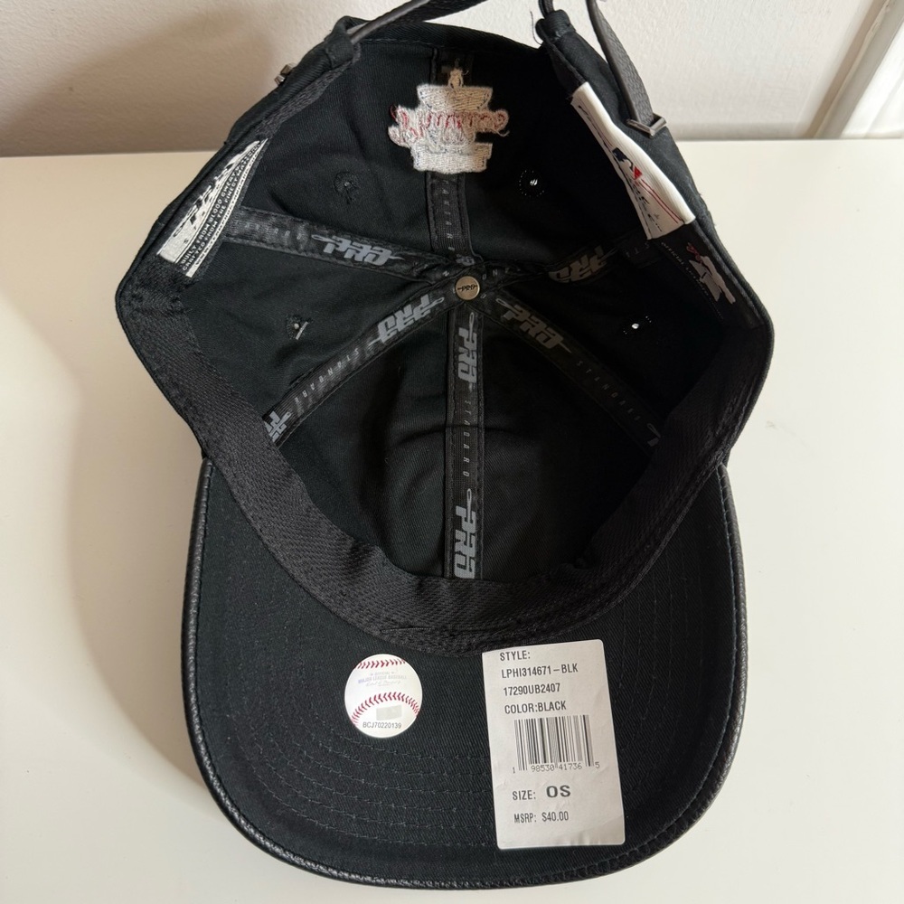 Pro Standard MLB Philadelphia Phillies Jewel Logo Dad Hat Black NWT - Picture 9 of 12